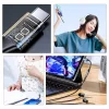 Wozinsky WACM-01 USB-C Adapter - 3.5mm Mini Jack - Fekete-5907769378928 2 kép