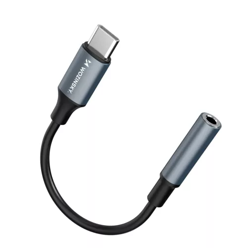 Wozinsky WACM-01 USB-C Adapter - 3.5mm Mini Jack - Fekete-5907769378928 3 kép