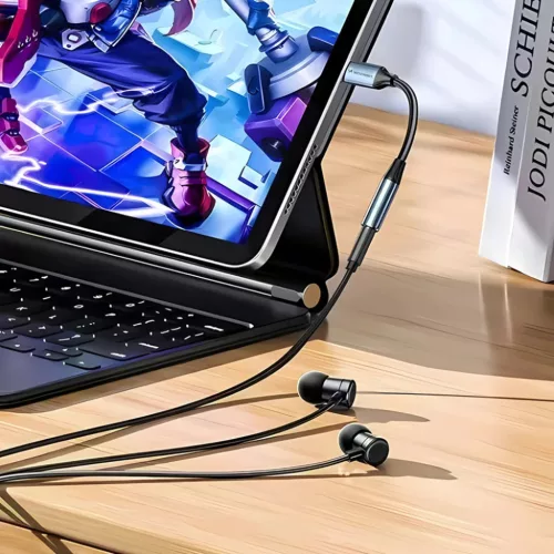 Wozinsky WACM-01 USB-C Adapter - 3.5mm Mini Jack - Fekete-5907769378928 10 kép