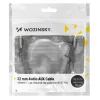 Wozinsky univerzális mini jack kábel 2x AUX kábel 1.5 m fekete-5907769307454 6 kép