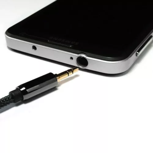 Wozinsky derékszögű AUX kábel (férfi-férfi) mini jack kábel 1.5-5907769307423 3 kép