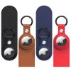 Apple AirTag PU bőrtok - Fekete, Barna, Piros, Kék - 4 darab-5907769372278 2 kép