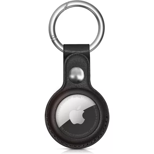 Apple AirTag PU bőrtok - Fekete, Barna, Piros, Kék - 4 darab-5907769372278 4 kép