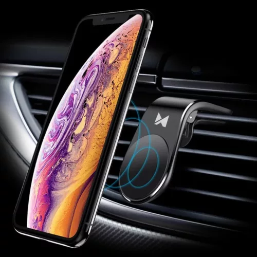 Wozinsky WCH-02 univerzális mágneses autós telefontartó fekete-5907769300042 3 kép