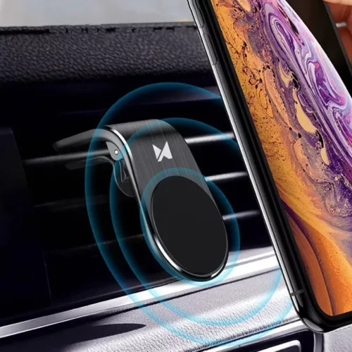 Wozinsky WCH-02 univerzális mágneses autós telefontartó fekete-5907769300042 5 kép