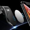 Wozinsky WCH-02 univerzális mágneses autós telefontartó fekete-5907769300042 9 kép