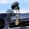 Wozinsky WCT5-6S2Y Car Holder with Qi/MagSafe 15W Inductive Charger fo-5907769372506 4 kép