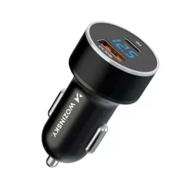 Wozinsky WDCCAC USB-C USB-A 36W autós töltő - fekete-5907769308505 1 kép