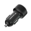 Wozinsky WDCCAC USB-C USB-A 36W autós töltő - fekete-5907769308505 2 kép