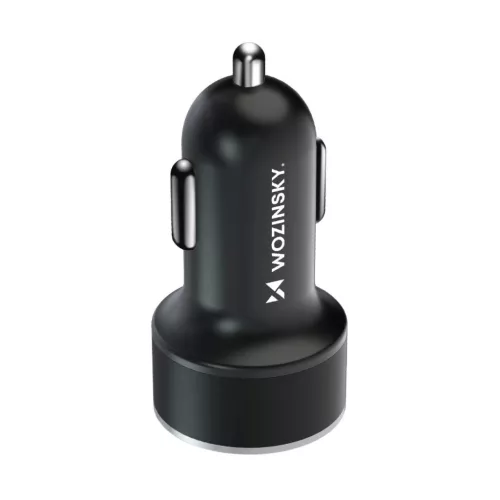 Wozinsky WDCCAC USB-C USB-A 36W autós töltő - fekete-5907769308505 4 kép