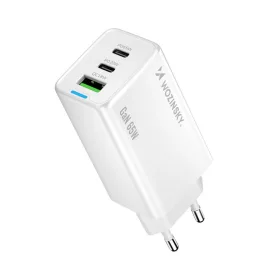 Wozinsky GaN 65W Töltő 2xUSB-C USB Porttal és 65W CC Kábellel - Fe-5907769383922 2 kép