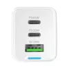Wozinsky GaN 65W Töltő 2xUSB-C USB Porttal és 65W CC Kábellel - Fe-5907769383922 4 kép