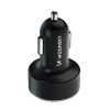 Wozinsky WDCCB autós töltő kijelzővel 50W 2xUSB-C / 2xUSB-A - Feke-5907769308499 2 kép