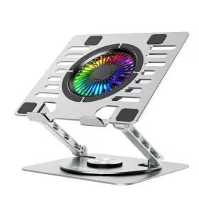 Wozinsky WDCX-X16-AS CoolBase RGB 360° hűtőállvány laptophoz és -5907769387708 1 kép