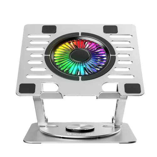 Wozinsky WDCX-X16-AS CoolBase RGB 360° hűtőállvány laptophoz és -5907769387708 6 kép