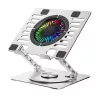 Wozinsky WDCX-X16-AS CoolBase RGB 360° hűtőállvány laptophoz és -5907769387708 7 kép