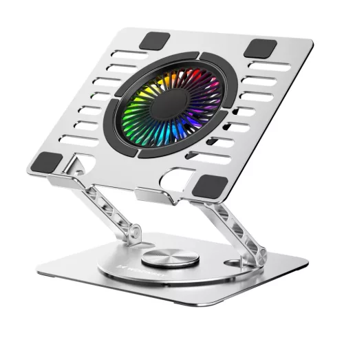 Wozinsky WDCX-X16-AS CoolBase RGB 360° hűtőállvány laptophoz és -5907769387708 7 kép