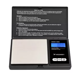 Wozinsky WDW-1000 Ékszermérleg 200g 0.01g Pontosságú Megvilágít�-5907769388545 2 kép