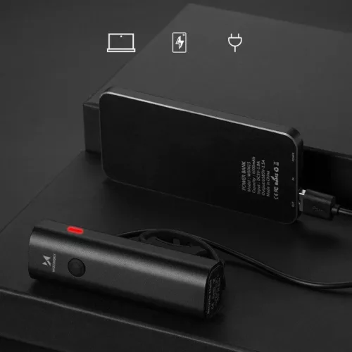 Wozinsky biciklis/kerékpáros elülső lámpa USB töltéssel (200 lm-5907769306648 2 kép