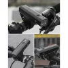 Wozinsky biciklis/kerékpáros elülső lámpa USB töltéssel (200 lm-5907769306648 4 kép
