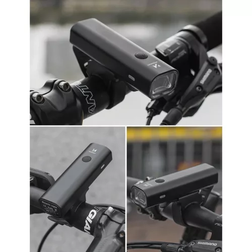 Wozinsky biciklis/kerékpáros elülső lámpa USB töltéssel (200 lm-5907769306648 4 kép