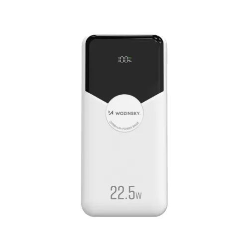 Wozinsky WFC-15W 20000mAh 22.5W PD20W Powerbank beépített Lightning -5907769388064 2 kép