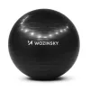 Wozinsky WGB65BB gimnasztikai edzőlabda 65 cm - fekete-5907769384103 1 kép