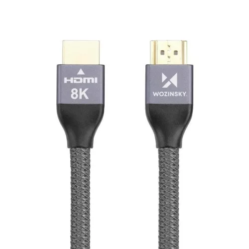 Wozinsky HDMI kábel 2.1 8K 60Hz 48 Gbps / 4K 120Hz / 2K 144Hz 3m szü-5907769300899 2 kép