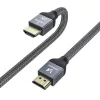 Wozinsky HDMI kábel 2.1 8K 60Hz 48 Gbps / 4K 120Hz / 2K 144Hz 5m szürke (WHDMI-50)