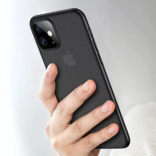 iPhone 11 Pro Baseus Wing PP ultravékony tok fekete-6953156211117 10 kép
