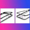 iPhone Xs Max Baseus mágneses tok ezüst/áttetsző-6953156286016 9 kép