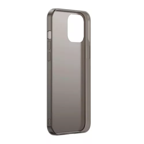 iPhone 12 Pro MAX Baseus Frosted Glass tok fekete (WIAPIPH67N-WS01)-6953156228719 2 kép