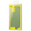 iPhone 12 Pro MAX Baseus Frosted Glass tok zöld (WIAPIPH67N-WS06)-6953156228740 3 kép