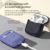 Baseus Airpods 1/2 Ultravékony szilikon tok pink (WIAPPOD-BZ04)-6953156295148 2 kép
