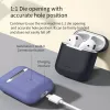 Baseus Airpods 1/2 Ultravékony szilikon tok pink (WIAPPOD-BZ04)-6953156295148 2 kép