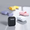 Baseus Airpods 1/2 Ultravékony szilikon tok pink (WIAPPOD-BZ04)-6953156295148 7 kép