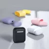 Baseus Airpods 1/2 Ultravékony szilikon tok pink (WIAPPOD-BZ04)-6953156295148 7 kép
