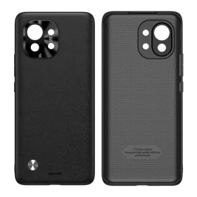   Xiaomi Mi 11 Baseus Alloy Leather tok kameravédelemmel fekete (WIXM11-01)