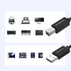 Wozinsky WKDDY3S USB-B - USB-A 480Mb/s Kábel 2m - Fekete-5907769376634 7 kép
