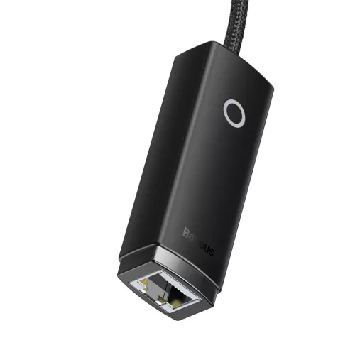 Baseus USB - RJ45 (100 Mbps) átalakító adapter (WKQX000001) fekete-6932172606022 8 kép