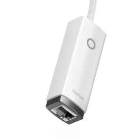 Baseus USB - RJ45 (1000 Mbps) átalakító adapter (WKQX000102) fehér-6932172606060 2 kép