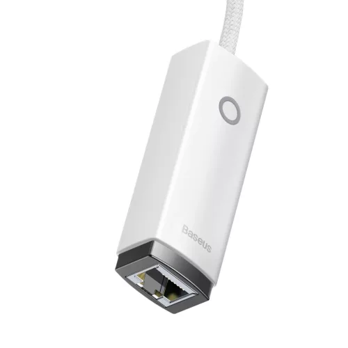 Baseus USB - RJ45 (1000 Mbps) átalakító adapter (WKQX000102) fehér-6932172606060 2 kép
