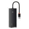 Baseus Adapter HUB - USB - 4xUSB3.0 - 25cm (WKQX030001) fekete-6932172606183 1 kép