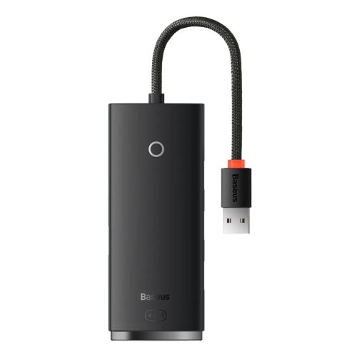 Baseus Adapter HUB - USB - 4xUSB3.0 - 25cm (WKQX030001) fekete-6932172606183 1 kép