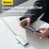 Baseus Adapter HUB - Type C - 4xUSB3.0 - 2m (WKQX030502) fehér-6932172606299 7 kép