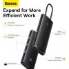 Baseus Adapter HUB - Type C - 3xUSB3.0 + Type C + HDMI 4K - PD 100W (W-6932172606305 7 kép