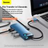 Baseus Adapter HUB - Type-C - 3x USB3.0 + 1x HDMI 4K + Type-C PD 100W -6953156209718 3 kép