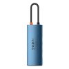 Baseus Adapter HUB - Type-C - 3x USB3.0 + 1x HDMI 4K + Type-C PD 100W -6953156209718 5 kép