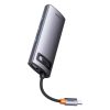 Baseus Metal Gleam Series 6 az 1-ben dokkoló, HUB USB Type C Power De-6932172608224 3 kép