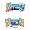 Baseus Metal Gleam Series 6 az 1-ben dokkoló, HUB USB Type C Power De-6932172608224 6 kép